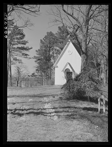 Untitled photo, possibly related to: Country church. King William County, Virginia