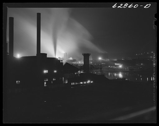 Untitled photo, possibly related to: Jones Laughlin steel company. Pittsburgh, Pennsylvania