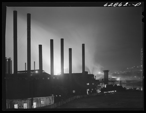 Untitled photo, possibly related to: Jones Laughlin steel company. Pittsburgh, Pennsylvania
