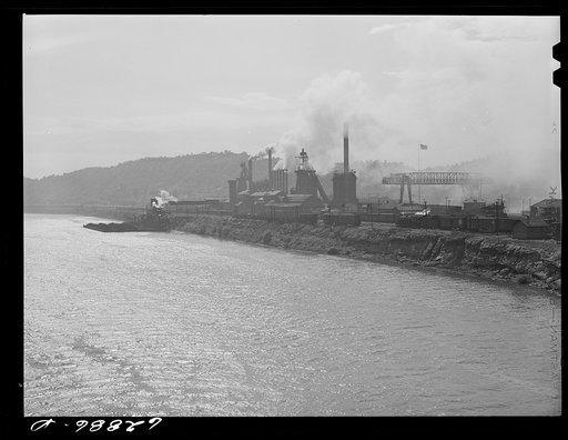 Untitled photo, possibly related to: Carnegie-Illinois steel company. Etna, Pennsylvania