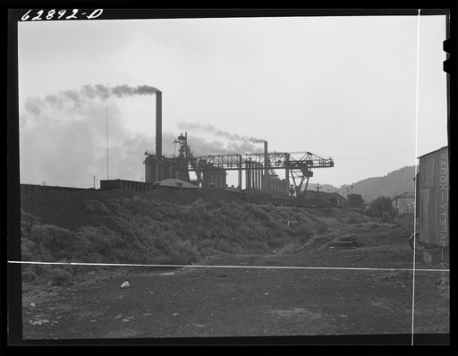 Carnegie-Illinois steelworks. Etna, Pennsylvania