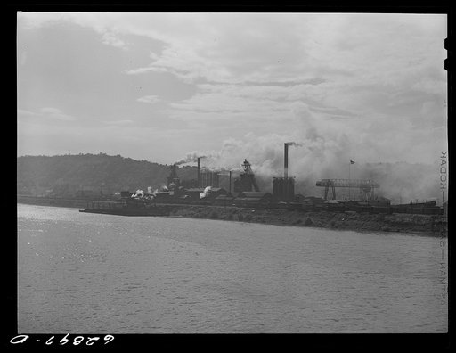 Untitled photo, possibly related to: Carnegie-Illinois steel company. Etna, Pennsylvania