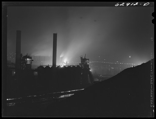 Untitled photo, possibly related to: Jones and Laughlin steel company. Pittsburgh, Pennsylvania