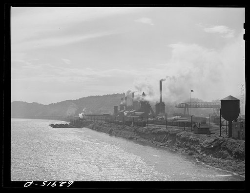 Carnegie-Illinois steel company. Etna, Pennsylvania