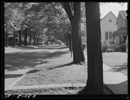 Residential section. Marysville, Ohio
