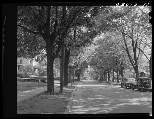 Untitled photo, possibly related to: Residential section. Marysville, Ohio