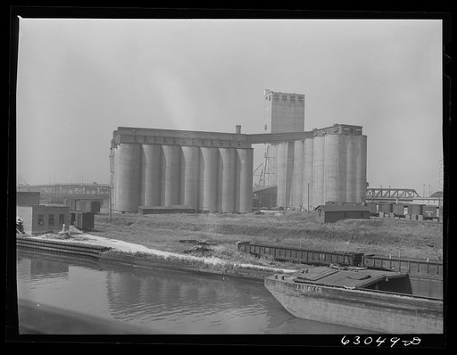 Grain elevator. Chicago, Illinois