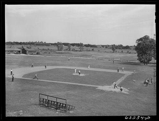 Untitled photo, possibly related to: Ball game. Madison, Wisconsin
