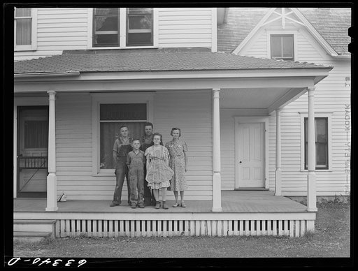 Untitled photo, possibly related to: FSA (Farm Security Administration) tenant purchase borrower and family. Freeborn County, Minnesota