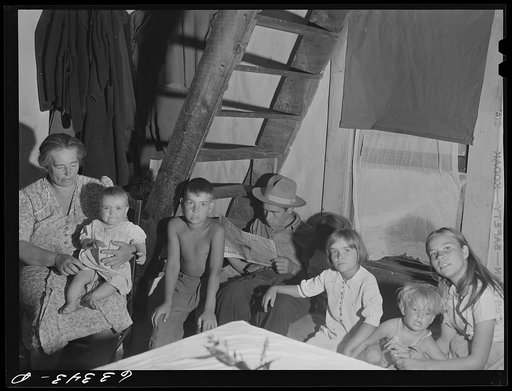 Family of FSA (Farm Security Administration) borrower. Itasca County, Minnesota, cut-over land