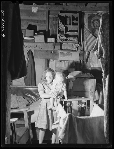 Children of FSA (Farm Security Administration) borrower. Mille Lacs County, Minnesota