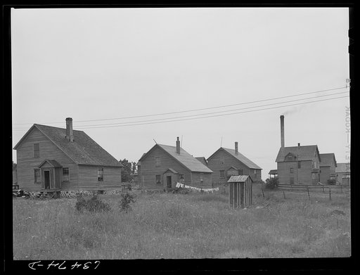Franklin Mine, Michigan. Copper town