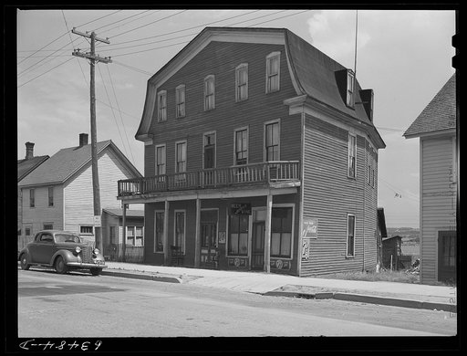Old hotel. Baraga, Michigan