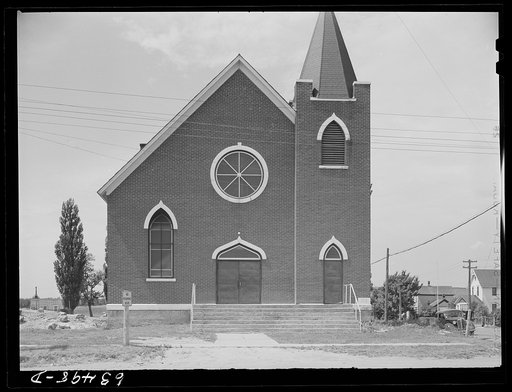 Church. Baraga, Michigan