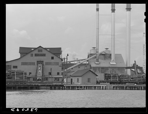 Lumber mill belonging to Henry Ford. L'Anse, Michigan