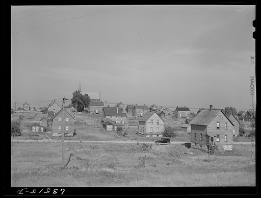 Painesdale, Michigan. Copper range town