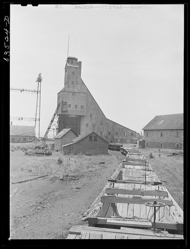 Abandoned copper mine at Franklin Mine [i.e. Quincy Mine], Michigan