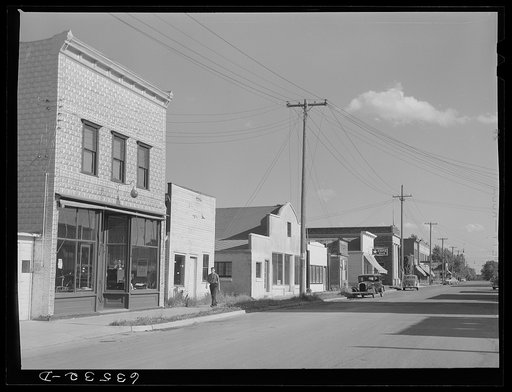 Ewen, Michigan. Former lumber town