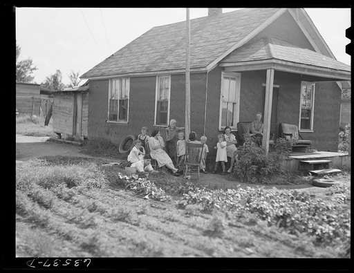 Residents of Trout Creek, Michigan, lumber town of the upper penninsula