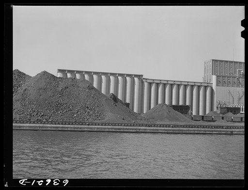 Grain elevators and coal docks. Duluth, Minnesota