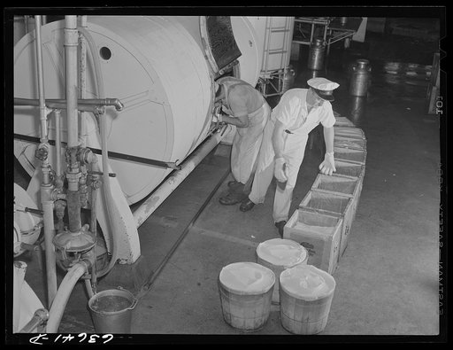 Packing butter in Friday boxes. Portage, Wisconsin