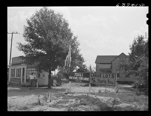 Real estate office near Detroit, Michigan