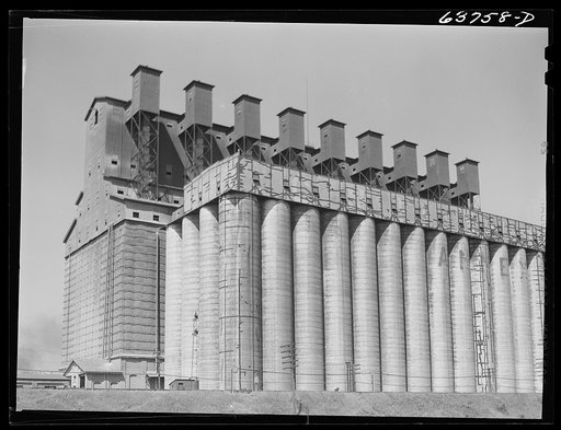 Grain elevator. Superior, Wisconsin