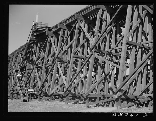 Ore docks at Allouez, Wisconsin