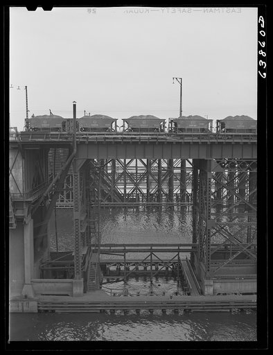 Ore docks at Allouez, Wisconsin