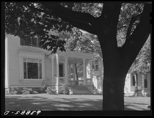 Residential street. Elgin, Illinois