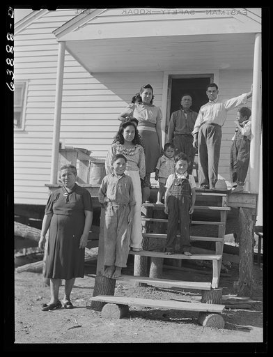 Family of Mexican sugar beet workers. Saginaw County, Michigan