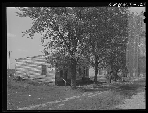 Untitled photo, possibly related to: Housing for Mexican sugar beet workers. Saginaw Farms, Michigan