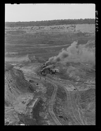 Untitled photo, possibly related to: World's largest open pit iron mine, Hull-Rust-Mahoning, near Hibbing, Minnesota