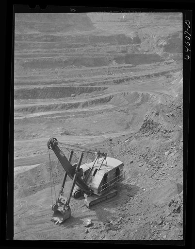 Albany iron mine. Hibbing, Minnesota