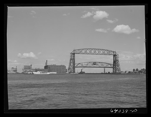 Aerial bridge. Duluth, Minnesota