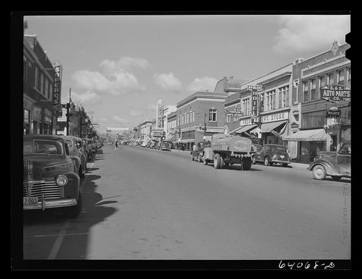 Untitled photo, possibly related to: Main street of Hibbing, Minnesota