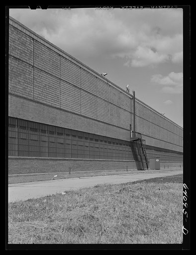 Untitled photo, possibly related to: General Motors plant. Trenton, New Jersey