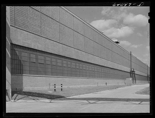 Untitled photo, possibly related to: General Motors plant. Trenton, New Jersey