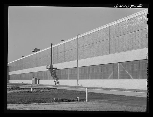 Untitled photo, possibly related to: General Motors plant. Trenton, New Jersey