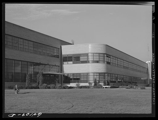 Untitled photo, possibly related to: General Motors plant. Trenton, New Jersey