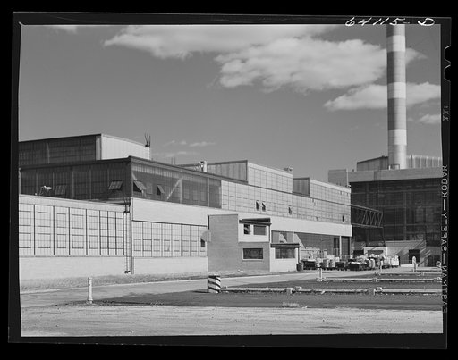 Untitled photo, possibly related to: General Motors plant. Trenton, New Jersey