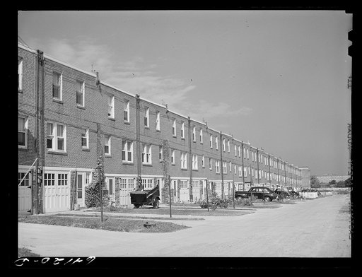 Row houses. Philadelphia, Pennsylvania