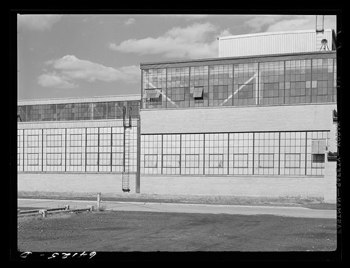 Untitled photo, possibly related to: General Motors plant. Trenton, New Jersey