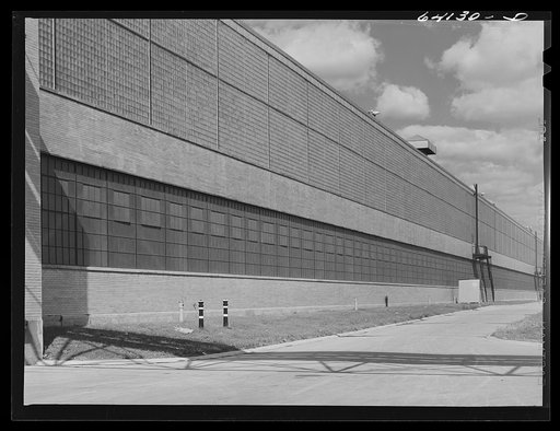 Untitled photo, possibly related to: General Motors plant. Trenton, New Jersey