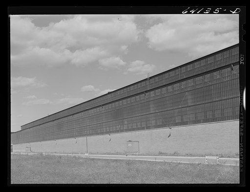 Untitled photo, possibly related to: General Motors plant. Trenton, New Jersey