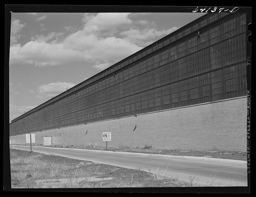Untitled photo, possibly related to: General Motors plant. Trenton, New Jersey