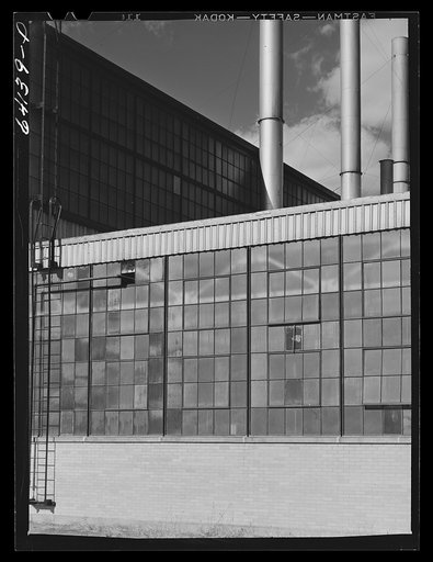 Untitled photo, possibly related to: General Motors plant. Trenton, New Jersey