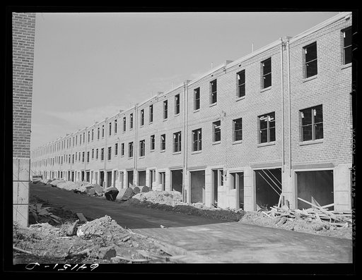 Row houses. Philadelphia, Pennsylvania