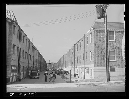 Row houses. Philadelphia, Pennsylvania