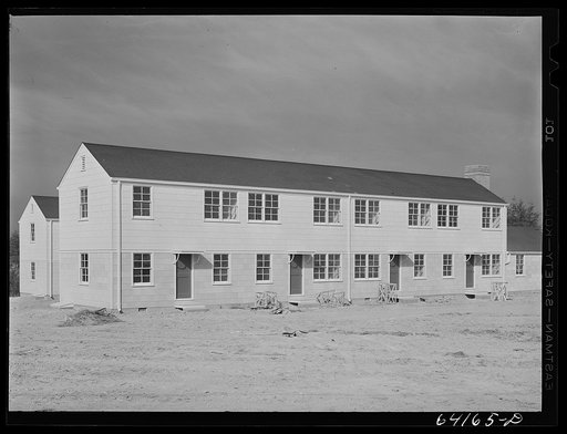Housing for defense workers. Greenbelt, Maryland